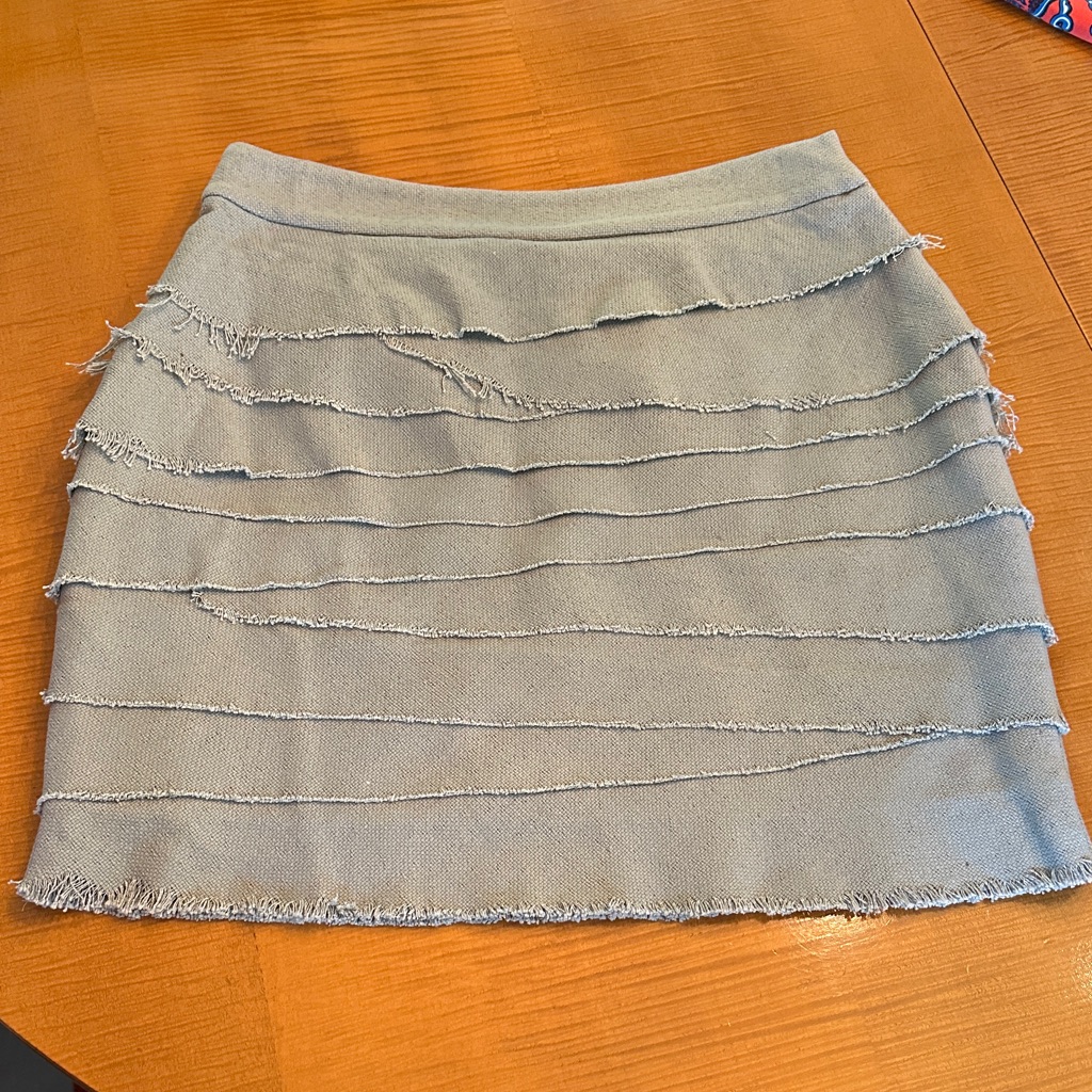 Burlap Skirt